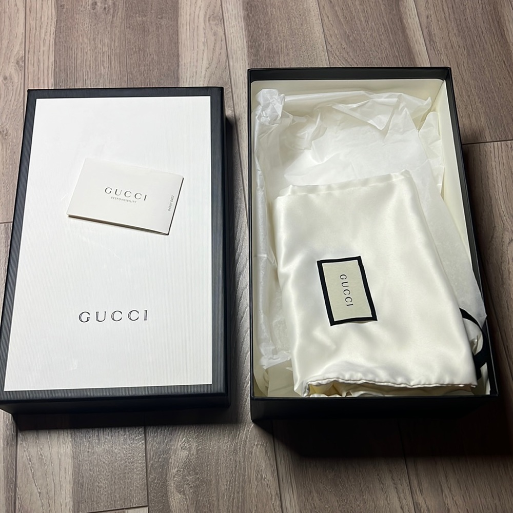 Gucci Shoe Box w/ dustbags